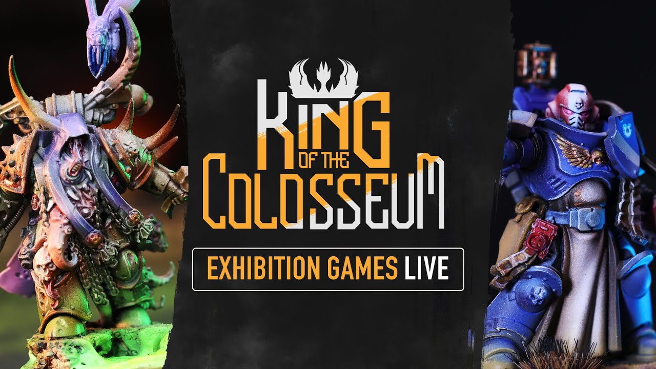 Crowning a Champ! King of the Colosseum 500 point challenge exhibition games live