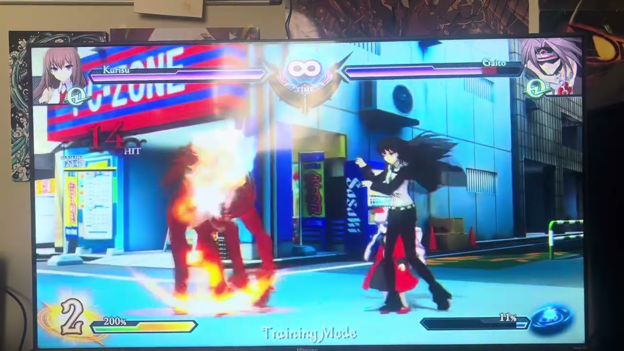 Phantom Breaker Omnia- Kurisu 27 Hit Combo 