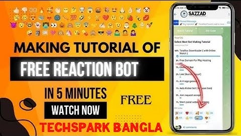 Telegram Rection || How To Get Telegram Unlimited Reaction Channel Set-up True12G
