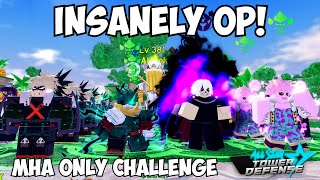 Mha Units Only Vs Infinite Mode Insanely Op   Astd Challenge Ft Deku 7 Star