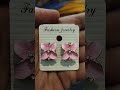 Pretty pink earrings