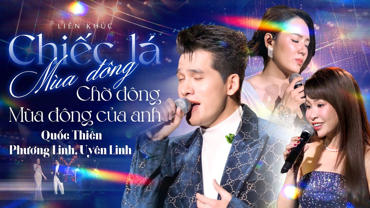 Uyên Linh - Quốc Thiên - Phương Linh - LK Chiếc Lá Mùa Đông, Chờ Đông | Mây Concert #2