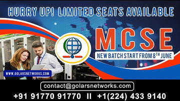 MCSE Training Institute in Hyderabad || Networking Training Institute || Golars Networks
