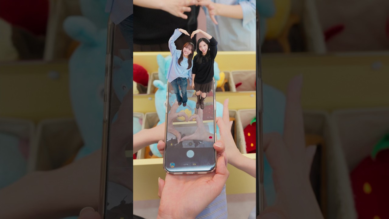 #イチャイチャカメラロール で#小西夏菜実&#平岡海月を覗き見👀❤️#日向坂46_イチャイチャ虫 #日向坂46