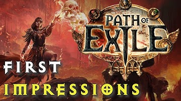Diablo Player Tries Path of Exile for the First Time - Initial Impressions