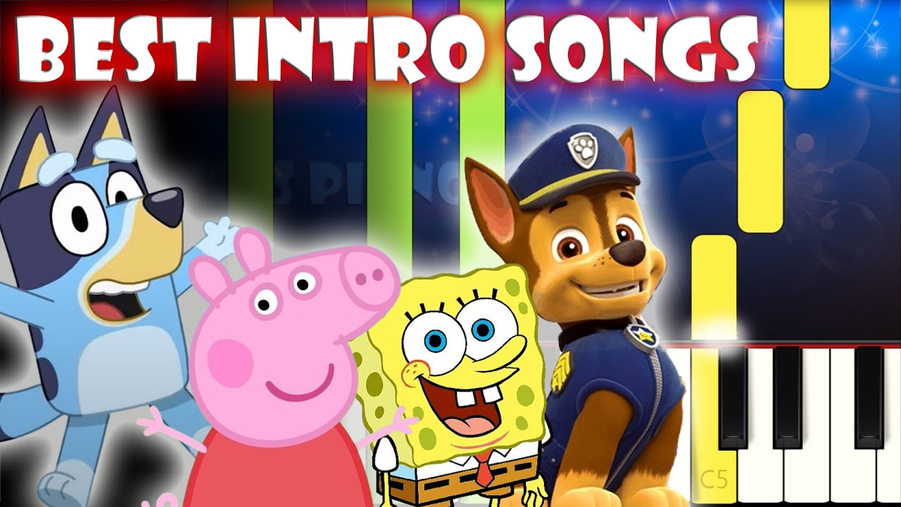 Part One Intro Song Best Intro Songs | Piano MIX | Tutorial | Karaoke - YouTube