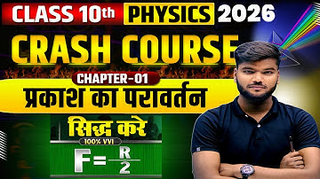 सिद्ध करें f = R/2 | Physics Class 10th chapter 1 Bihar Board | 10th physics Chapter 1 Bihar Board