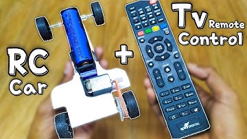 How to Make TV Remote Control Car