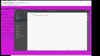 Using HTML5 and CSS3 in Brackets