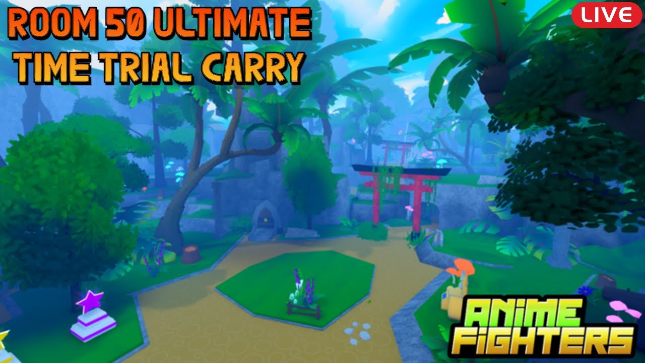 🔴ANIME FIGHTERS SIMULATOR DUNGEONS AND ROOM 50 ULITIMATE TIME TRIAL CARRY🔴