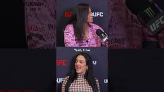 Amanda Nunes says she wouldn’t invite UFC Champion Valentina Shevchenko to holiday dinner! #shorts