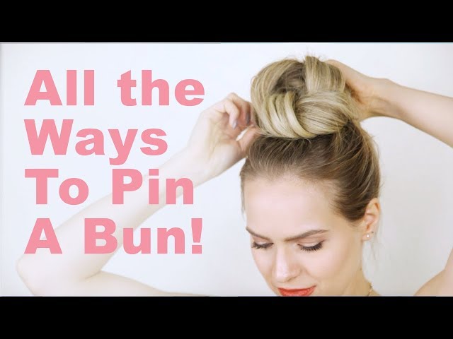 Tips and Tricks: How to Bobby Pin a Bun! - KayleyMelissa