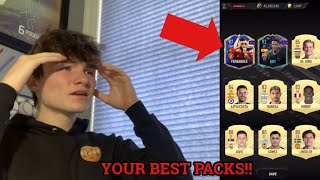REACTING TO MY *FANS* BEST PACKS!! MadFut 21