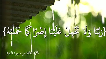 لَا يُكَلِّفُ اللَّهُ نَفْسًا إِلَّا وُسْعَهَا ۚ #سورة البقرة #احمد العجمي #القران الكريم
