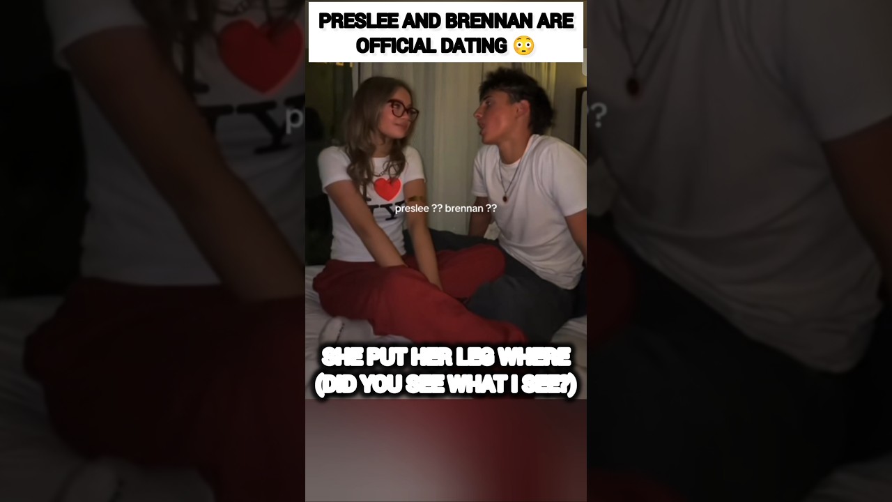 Preslee Faith and Brennan Myers are officially dating?🥺😳 
