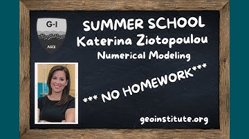 Summer School S01 E06: Katerina Ziotopoulou: Numerical Modeling