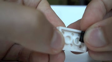 Mini lego puzzle box 6 steps tutorial