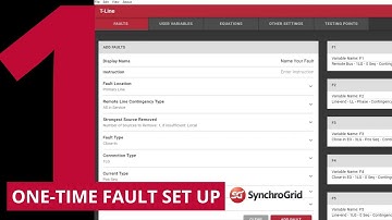 SARA’s Quick & Easy Fault Setup