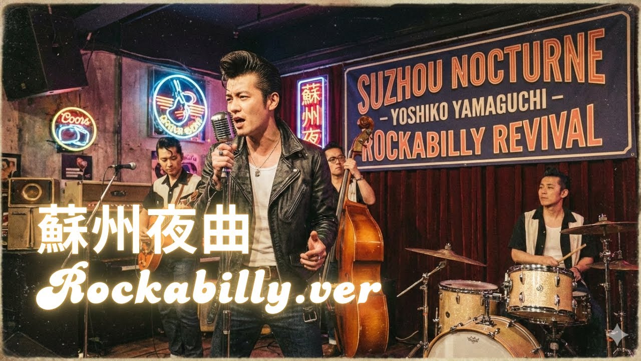 蘇州夜曲 / 山口淑子 -  ロカビリー AI cover