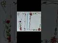 5 Easy border designs