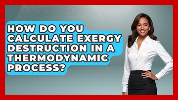 How Do You Calculate Exergy Destruction in a Thermodynamic Process? - Thermodynamics For Everyone