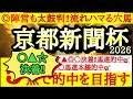 【状態絶好の穴馬】京都新聞杯2026最終予想！！◎は展開向きそうなメンバーで追い切りの動きも抜群なあの馬！