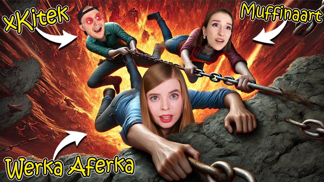 Zostaliśmy połączeni ŁAŃCUCHEM z @Muffinaart i @xKitek 😆