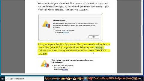 Fix Windows virtual machine not starting in Parallels Desktop (2023 Updated)