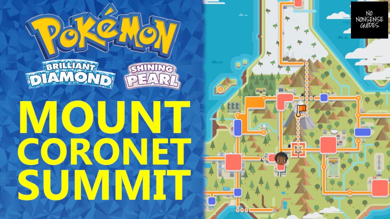Pokemon Brilliant Diamond Mount Summit How to Reach in