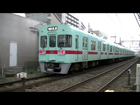 西鉄6000形6002F普通筑紫行き 天神大牟田線紫駅入線