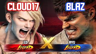 🔥 SF6 — Ryu (BLAZ vs Cloud17) ED🔥Street Fighter 6