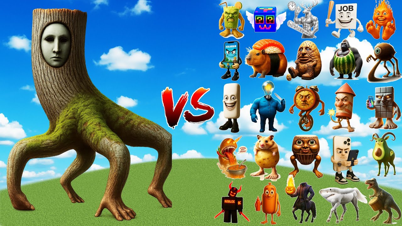 Трулилуру Тралалуно против всех боссов Brainrot | Майнкрафт Битва мобов