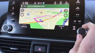 All new Honda Accord infotainment system screenshot 5