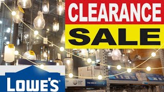 🔥 OMG 😱 HURRY ‼️ LOWE'S Clearance DEALS walk through | LIGHTS