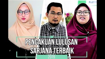 Pengakuan lulusan sarjana  S1 terbaik 2019 YARSI