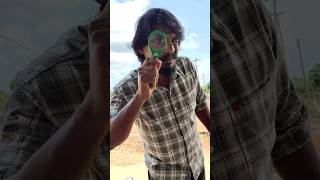 దీన్నితో నేను ఏంచేసానో తెలుసా 🤣#microglass #experiment #funny #ytshorts #comedy #shortvideo