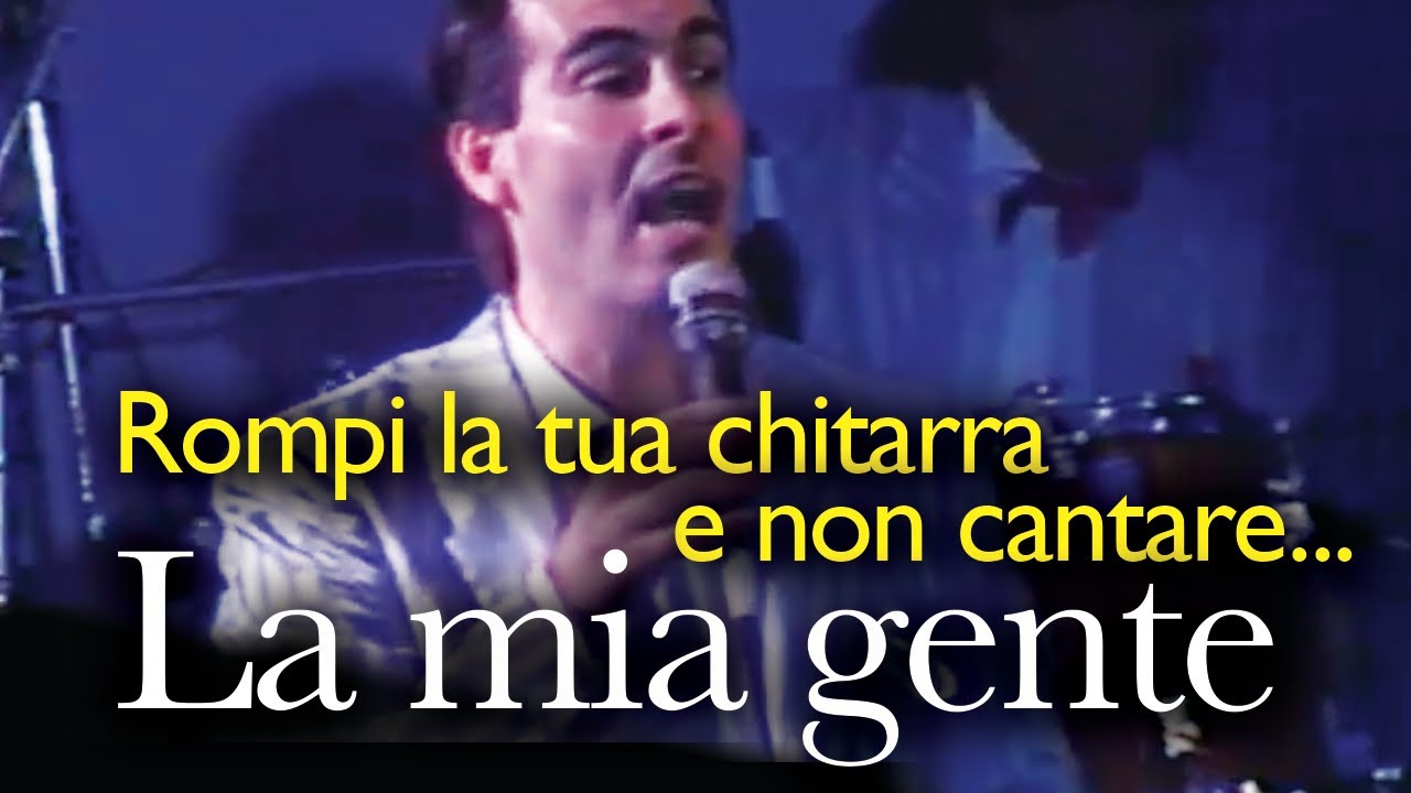 Rompi la tua chitarra e non cantare.. LA MIA GENTE Mauro Ferrara - Orchestra Casadei VIDEO UFFICIALE