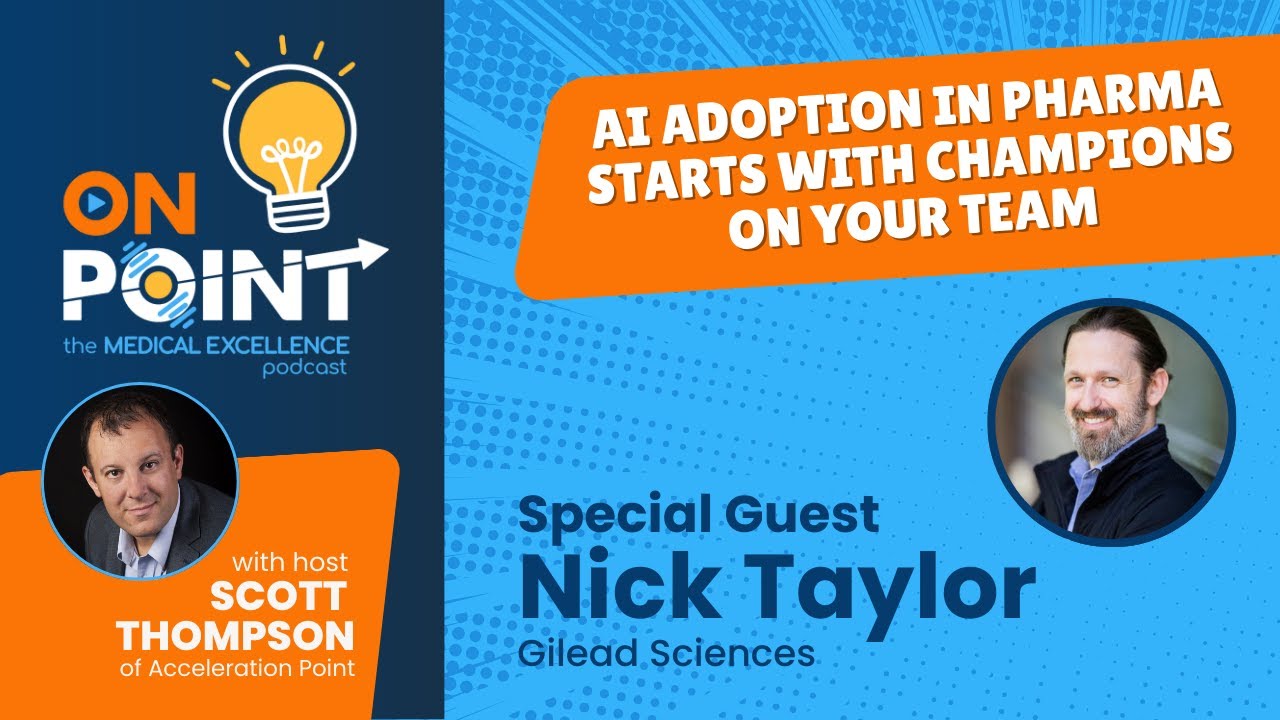 AI Adoption in Pharma Starts with Champions on Your Team