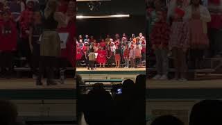Winter Chorus Concert Robert Mascenik School # 26 #short #enjoying Pat-a-Pan Song #shorts