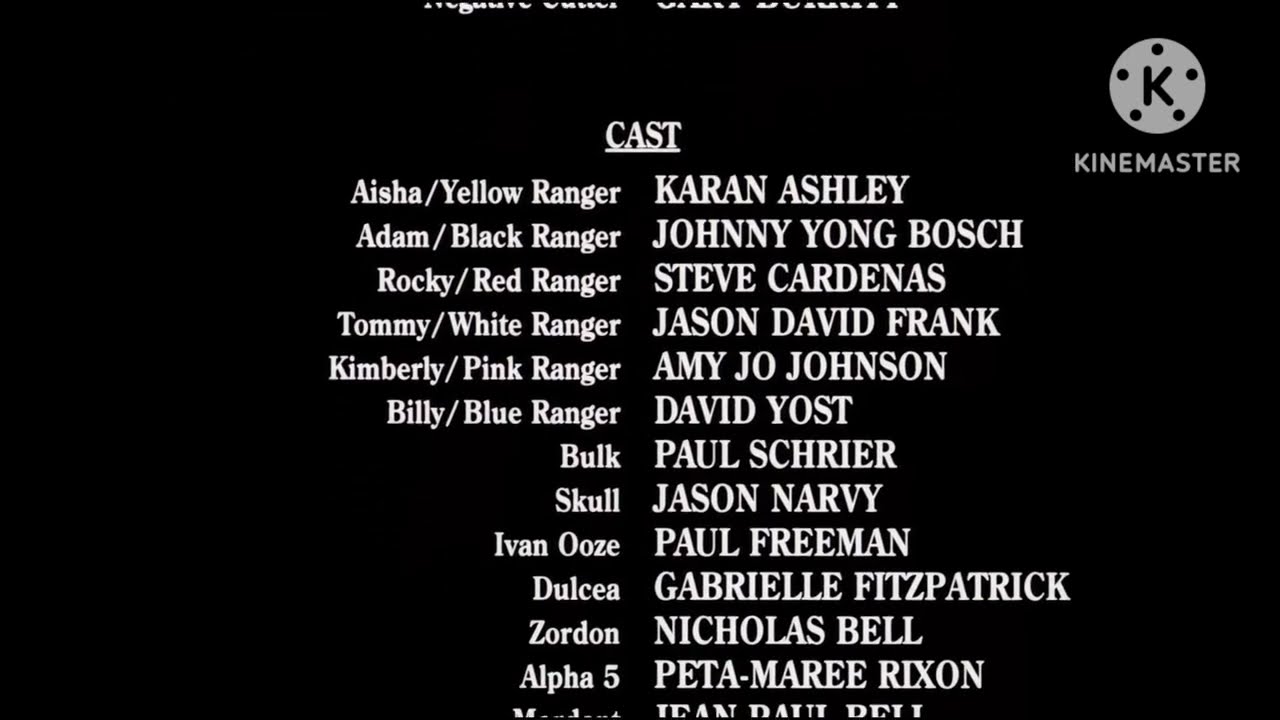 Mighty Morphin' Power Rangers: The Movie (1995) End Credits [Audio Description]