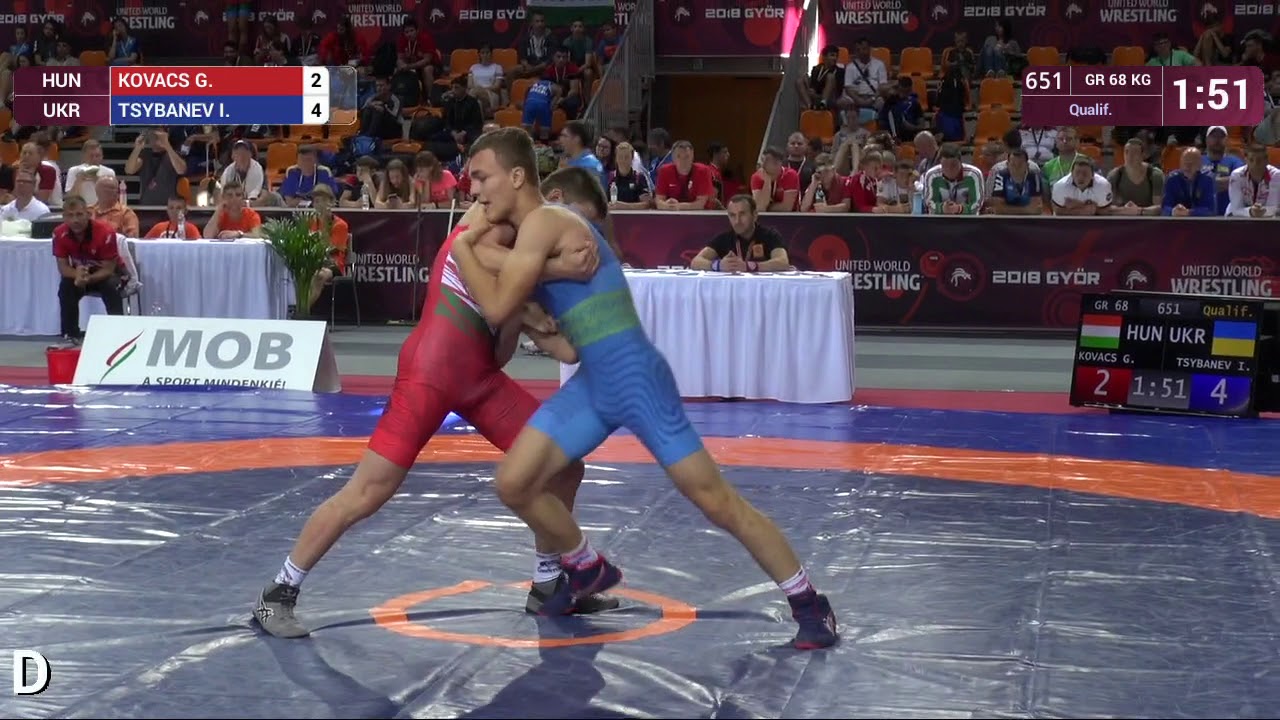 Qual. GR - 68 kg: G. KOVACS (HUN) v. I. TSYBANEV (UKR)