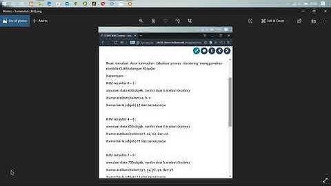 CLARA CLUSTERING AMAR FATTAH BAEHAQI