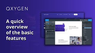 Oxygen Builder - a quick overview of the basic features