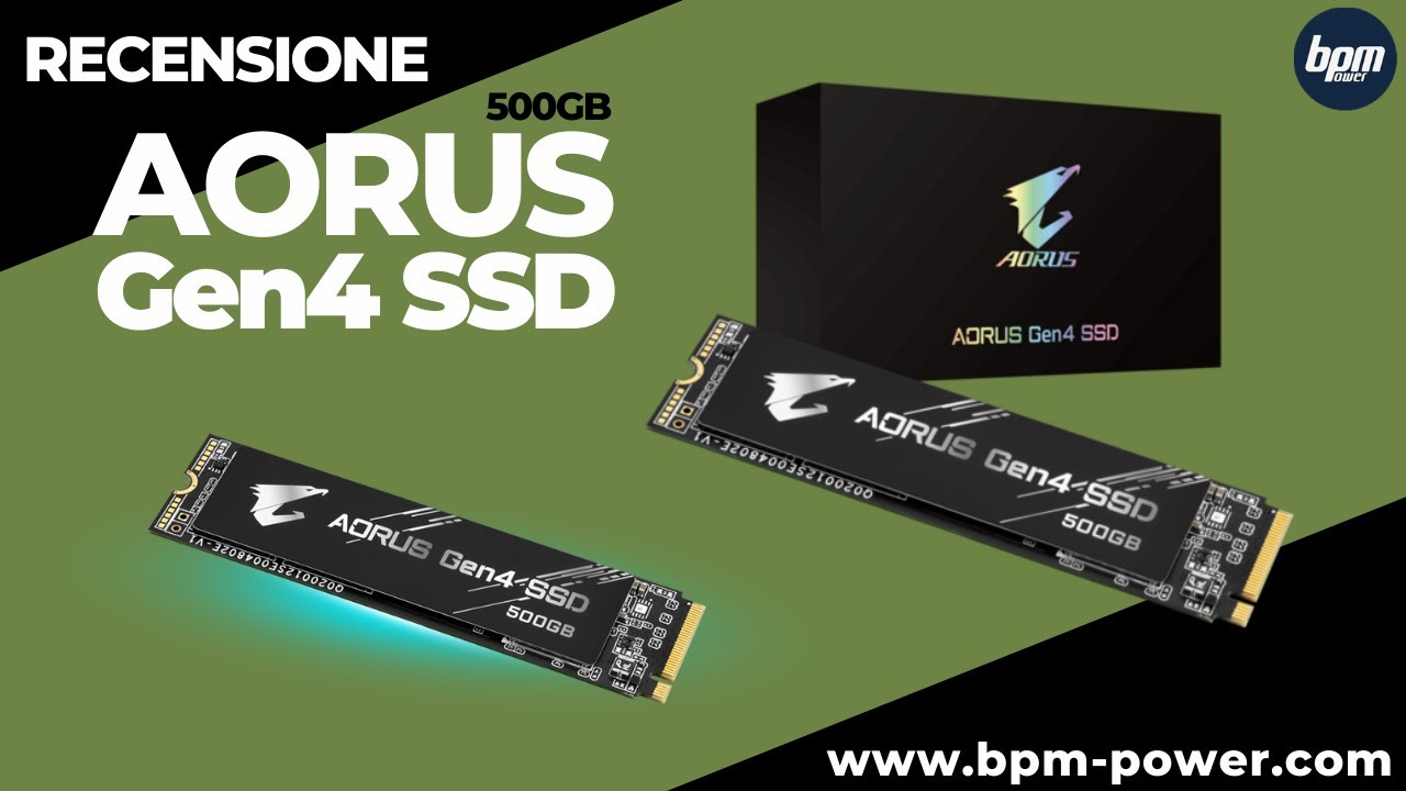 SSD M.2 Aorus Gen4 GP-AG4500G, una marcia in più per il vostro PC