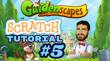 How to Make the Gardenscapes Game - Scratch 3.0 Tutorial in Spanish #5