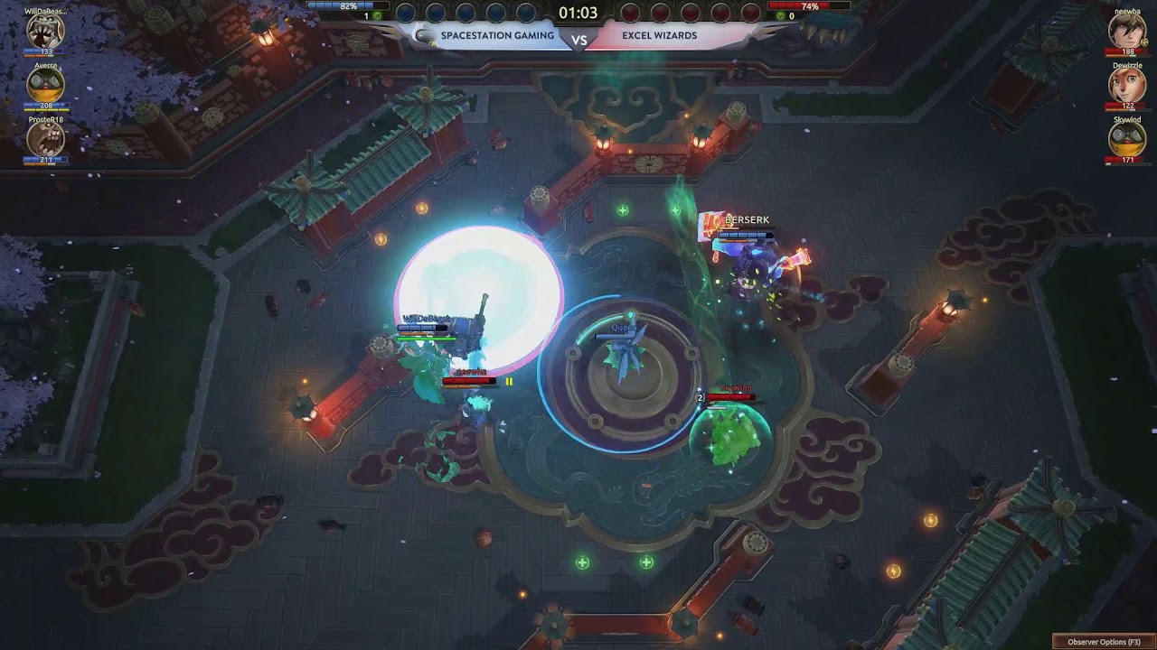 Spacestation Gaming VS Excel Wizards - Battlerite Pro League Season 2 - North America - Week 1