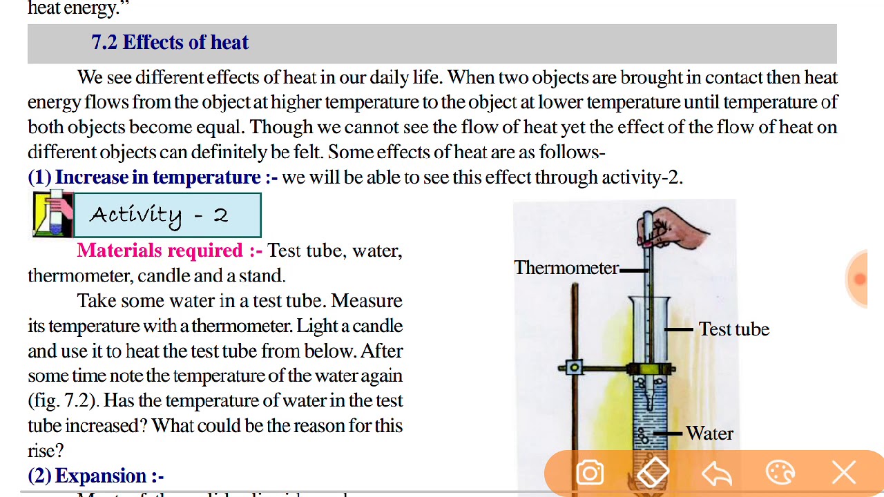 CLASS 7 I Science I Chapter-7 I Heat and Temperature I Part-2 I ...