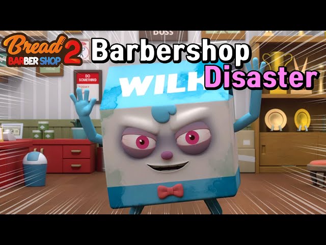 Bread Barber Shop Exploding Block Battle Board Game Speed Brain Game  Barbershop