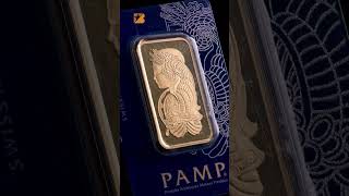 $4,500 PAMP Gold Bar in Macro - Lady Fortuna Like Youve Never Seen