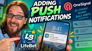 Adding Push Notifications to LifeBet with OneSignal | Shipaton Build in Public #3